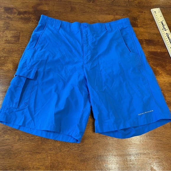 Columbia Men's Bahama Short vivid blue size medium 8in length - Picture 1 of 7